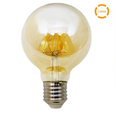 AMPOLLETA LED 4W E27 VINTAGE FILAMENTO GLOBO1