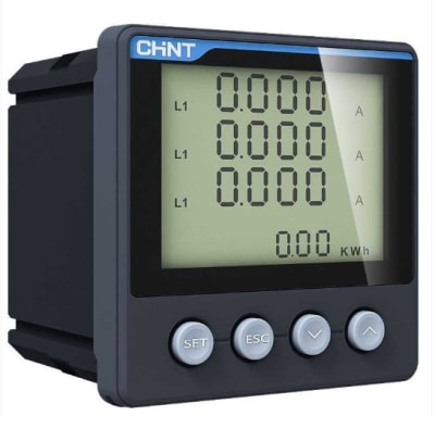 ANALIZADOR DE RED POTENCIA/ENERGIA LCD 96X96 MODBUS RS481