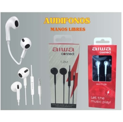 AUDIFONO 1.2 MTS CON MANOS LIBRES NEGRO1