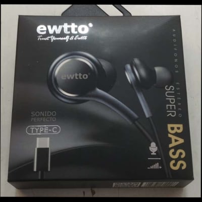AUDIFONO SUPER BASS MANOS LIBRES ENTRADA TIPO C EWTTO1
