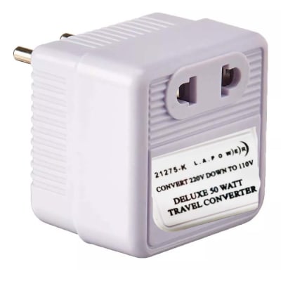AUTOTRANSFORMADOR 50W 220-110V BLANCO1