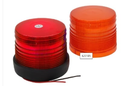 BALIZA ROJA 2W LED 12VDC1