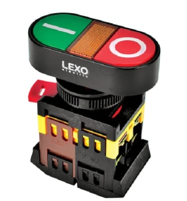 BOTONERA PULSADOR DOBLE 1NA+1NC1