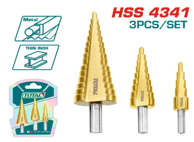 SET 3 BROCA ESCALONADA 12-20-32MM1