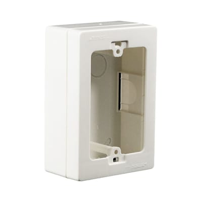 CAJA CHUQUI P/MOLDURA Y TUBO LIBRE HALOGENO MEC1