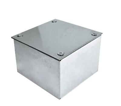CAJA GALVANIZADA 100X100X65 A11 SIN KO1