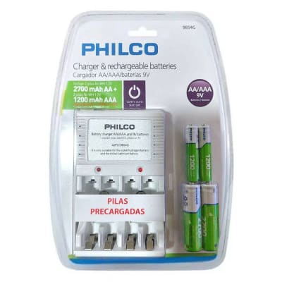 CARGADOR DE PILAS C/PILAS 47501