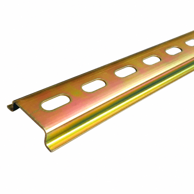 RIEL DIN BICROMATADO PERFORADO 2 MTS1