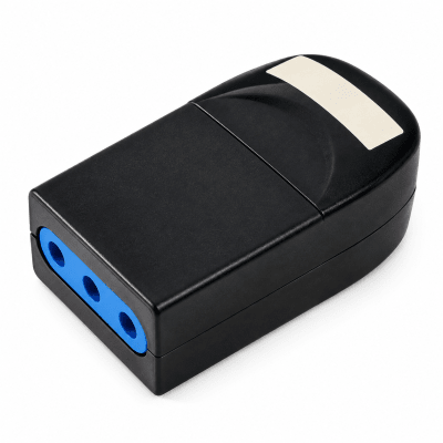 ENCHUFE HEMBRA VOL 2P+T 10A NEGRO E1