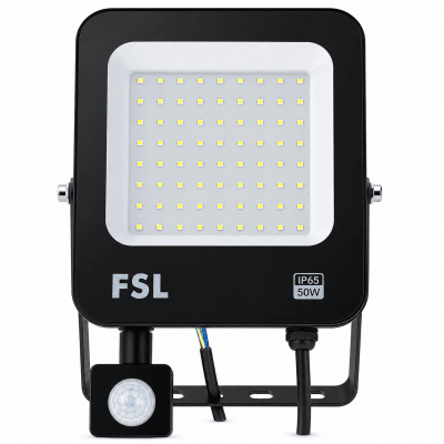 PROYECTOR LED 50W C/SENSOR 6500º f1