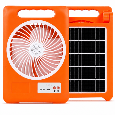 LAMPARA SOLAR 80W 3CCT CON VENTILADOR DC 5-6V RECARGABLE1