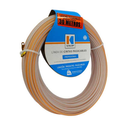 CINTA PASACABLE 30MTS ALMA ACERO KALOP1