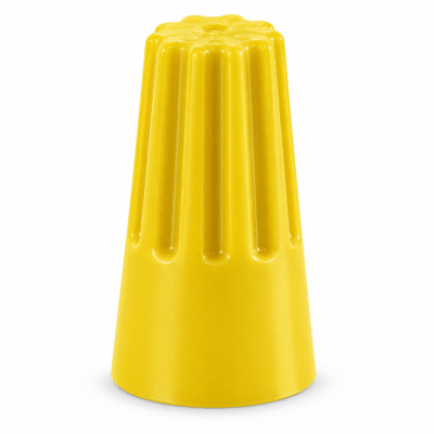 CONECTOR GORRO 44 AMARILLO (BOLSA 25 UNIDADES)1
