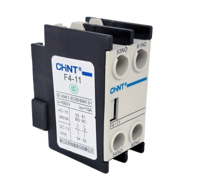 CONTACTO AUXLIAR FRONTAL 1NA+1NC F4111