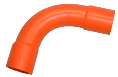 curva conduit 25mm naranja1