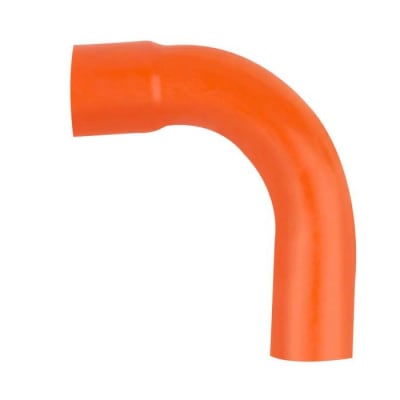 CURVA CONDUIT 32mm pvc naranja1