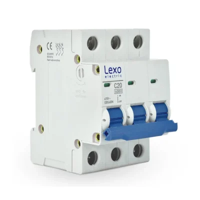 INT AUTOMATICO 3X20A 6KA LEXO2
