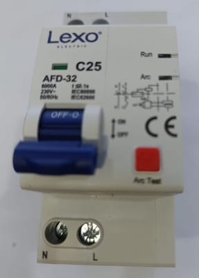 DETECTOR DE FALLA DE ARCO 2X25A CURVA C1