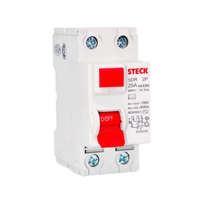 INT DIFERENCIAL 2X25A 30MA STECK1