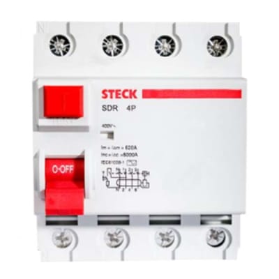 INT DIFERENCIAL 4X63A 30MA STECK1