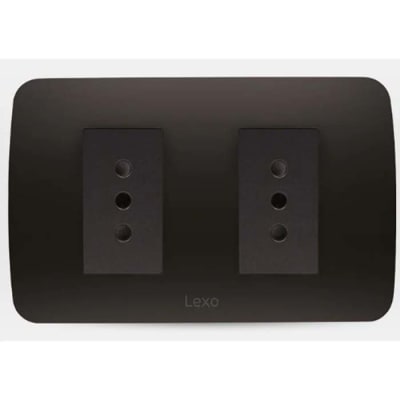 ENCHUFE DOBLE 10A GRAFITO1