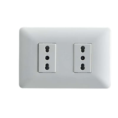 ENCHUFE DOBLE 10/16A BLANCO1