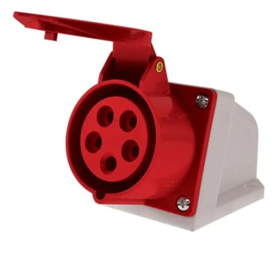 ENCHUFE HEMBRA IND 3P+N+T 32A S/P IP441