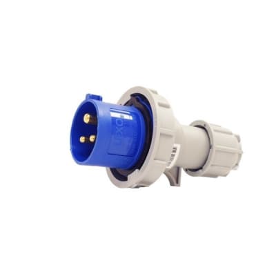 ENCHUFE MACHO IND 2P+T 16A IP67 VOL LEXO1