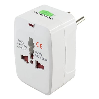 ENCHUFE MACHO ADAPTADOR INTERNACIONAL CAJA INTERNATIONAL ADAPTEUR1