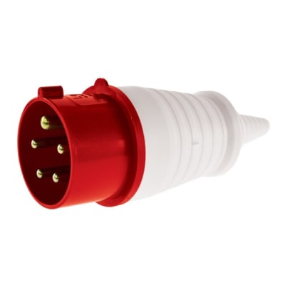 ENCHUFE MACHO IND 3P+N+T 32A IP44 LEXO1