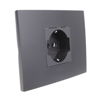 ENCHUFE SENCILLO 10/16A SCHUCKO NEGRO1