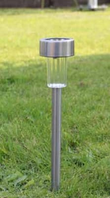 FOCO SOLAR 0.01W SOLAR TIPO ESTACA (PACK 4 UNIDADES) ACERO INOXIDABLE1