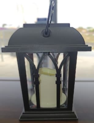 FAROL JARDIN SOLAR VELA  0,1w 1700k ABS NEGRA1