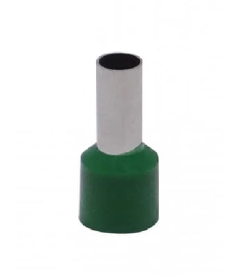 TERMINAL FERRUL 12 AWG VERDE BOLSA 100 UNID1