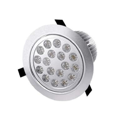 FOCO EMB LED 18W GRIS ABATIBLE 3000°1