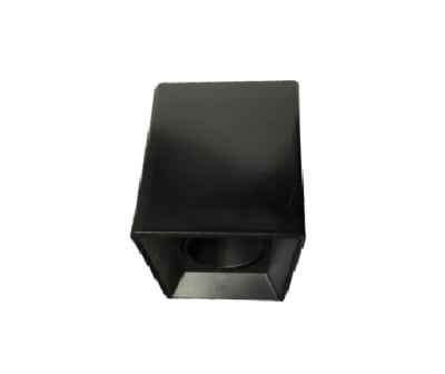 APLIQUE FOCO S/P CUADRADO GU10 NEGRO S/ CONECTOR1