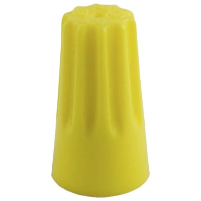 CONECTOR GORRO 44 AMARILLO (VALOR UNITARIO VENTA X 50 UNIDADES)1