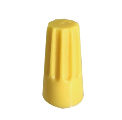 CONECTOR GORRO 44 AMARILLO (BOLSA 100 UNIDADES)1