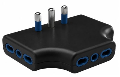 ENCHUFE MACHO ADAPTADOR T/LADRON 10/16A PLANO NEGRO1