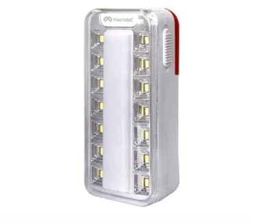 LAMPARA DE EMERGENCIA 14LED + TUBO 4LED LINTERNA LED CUADRADA1