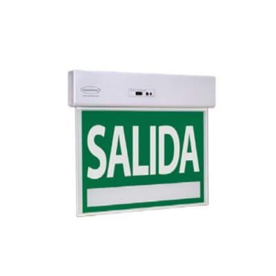 LAMPARA SEÑALETICA SALIDA  DOBLE CARA1