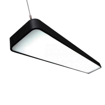 PANEL LED 48W LINEAL NEGRO 4000°1