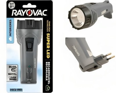 LINTERNA RECARGABLE SUPERLEDMINI-CHI 35 LUMENES 100 MTS RAYOVAC1