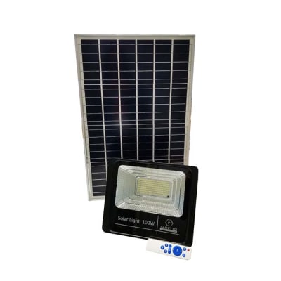 PROYECTOR LED 100W SOLAR C/CONTROL REMOTO FARETTO1