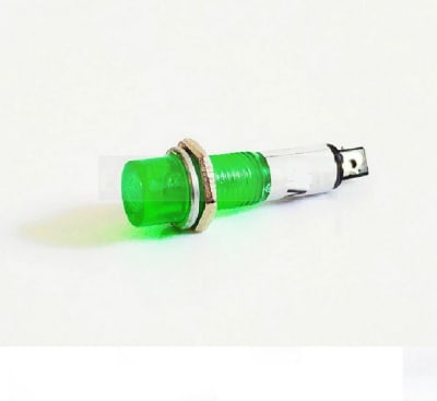 LUZ PILOTO 10MM VERDE 220VAC1