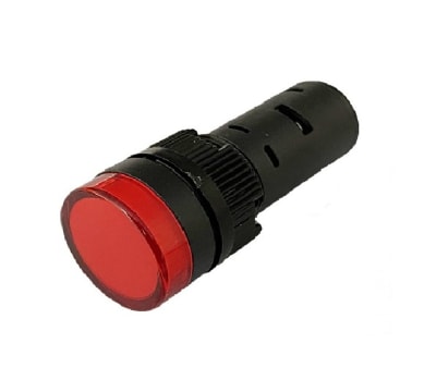 LUZ PILOTO 22MM ROJO LED S1