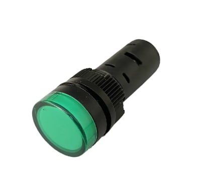 LUZ PILOTO 22MM VERDE 220V1