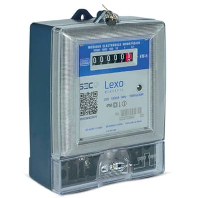 MEDIDOR MONOFASICO ELECTRONICO 10(60)A LEXO1