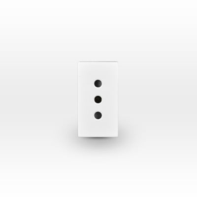MOD ENCHUFE 10A 250V BLANCO LEXO1