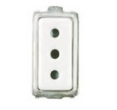 MOD MAGIC ENCHUFE 10A BLANCO ALTERNATIVO VENUS 51131